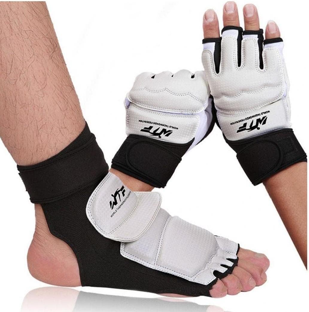 Hand Foot Protector Taekwondo Foot Protector Gear Martial Arts Fight Boxing Punch Bag Sparring Training for Men Women Kids
