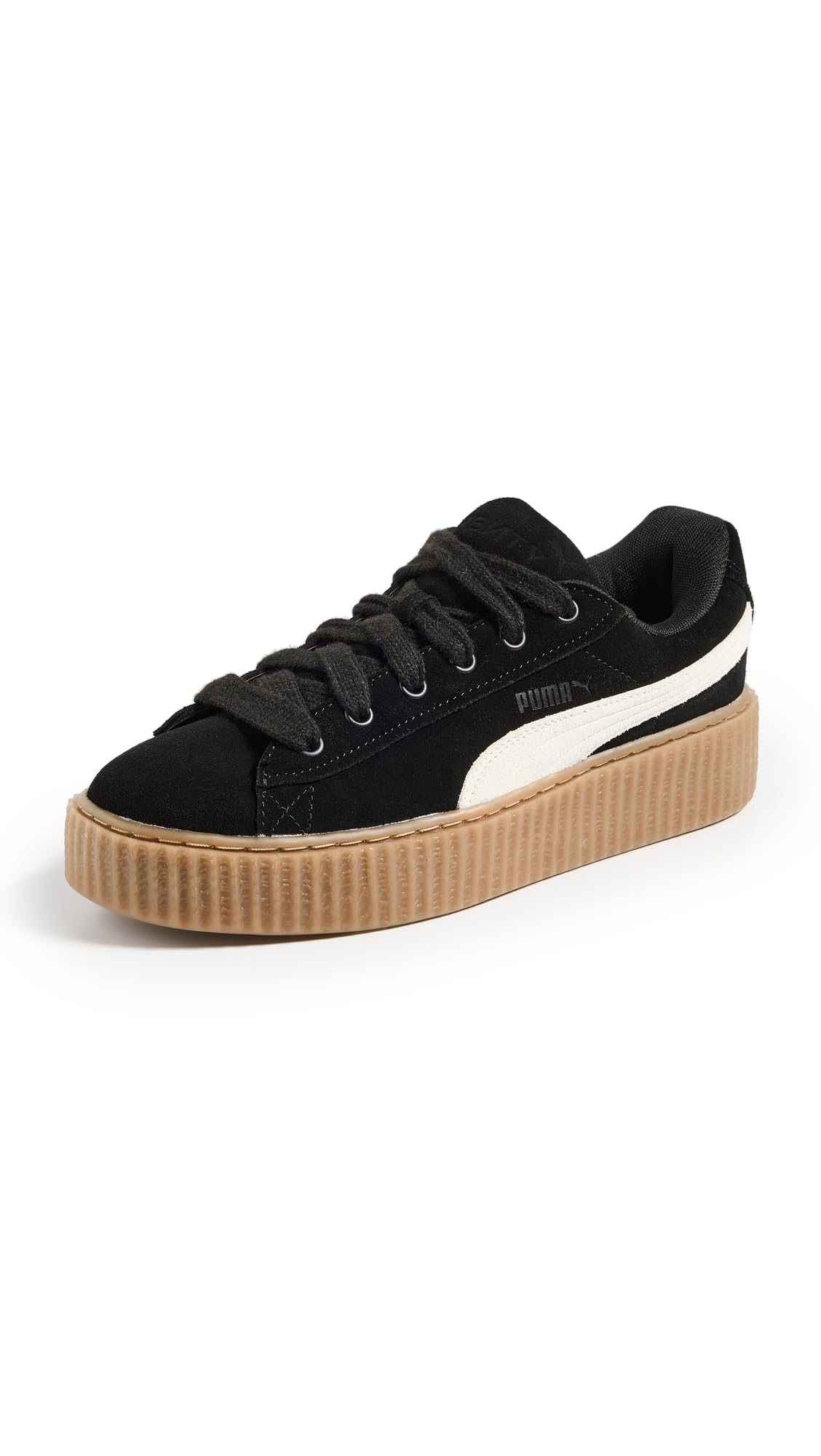 PUMA Womens Fenty X Creeper Phatty Lace Up Sneakers Shoes Casual - Black