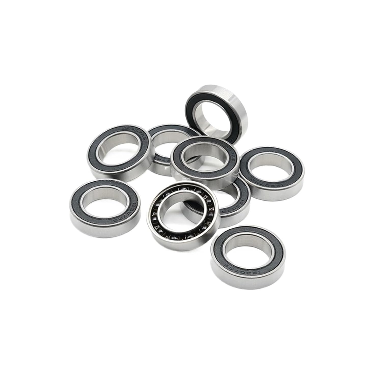 2 pcs 18307 Hybrid Ceramic Bearings 18x30x7mm ABEC-7 Ball Bearings 18307-2RS