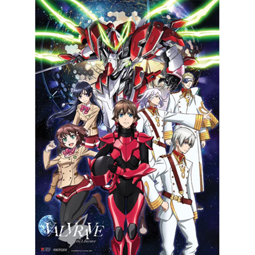 Amazon.co.jp: 革命機ヴァルヴレイヴ グループ 布製ポスター 75×107cm 