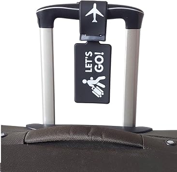 tarix Luggage tag 2 pieces (Black)