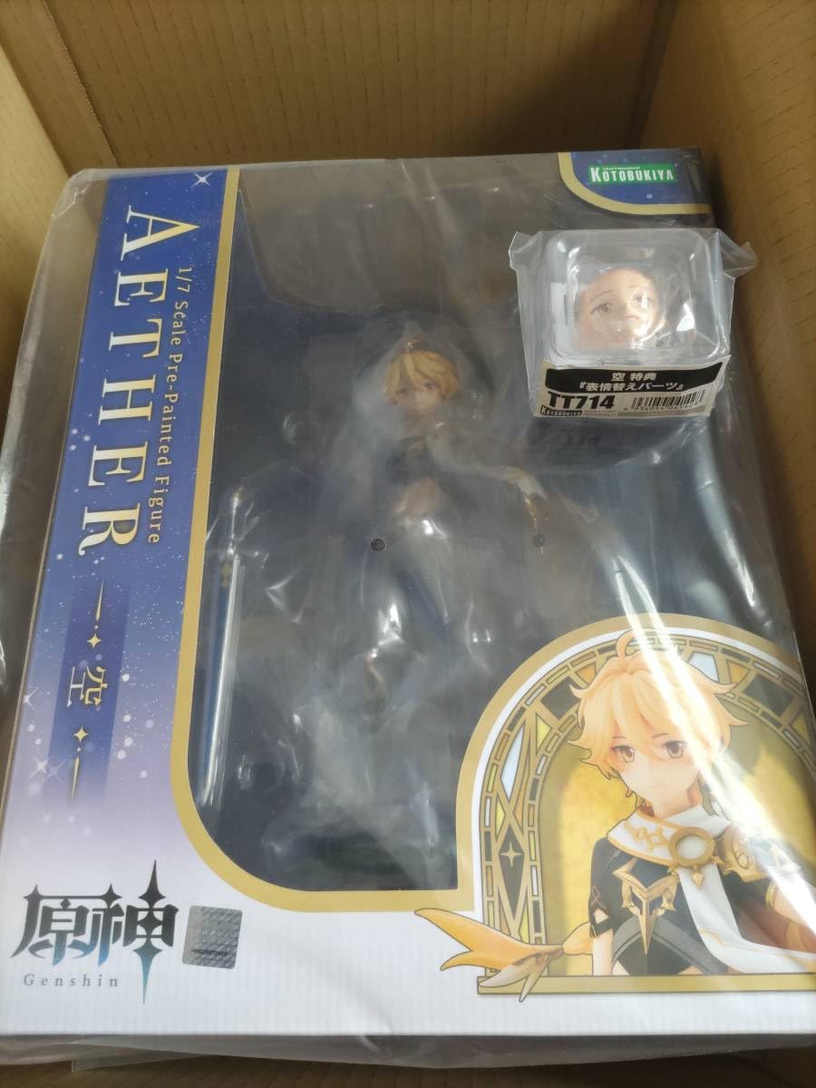 Amazon.co.jp: 特典 表情替えパーツ 付き 原神 空 旅人 1/7スケール
