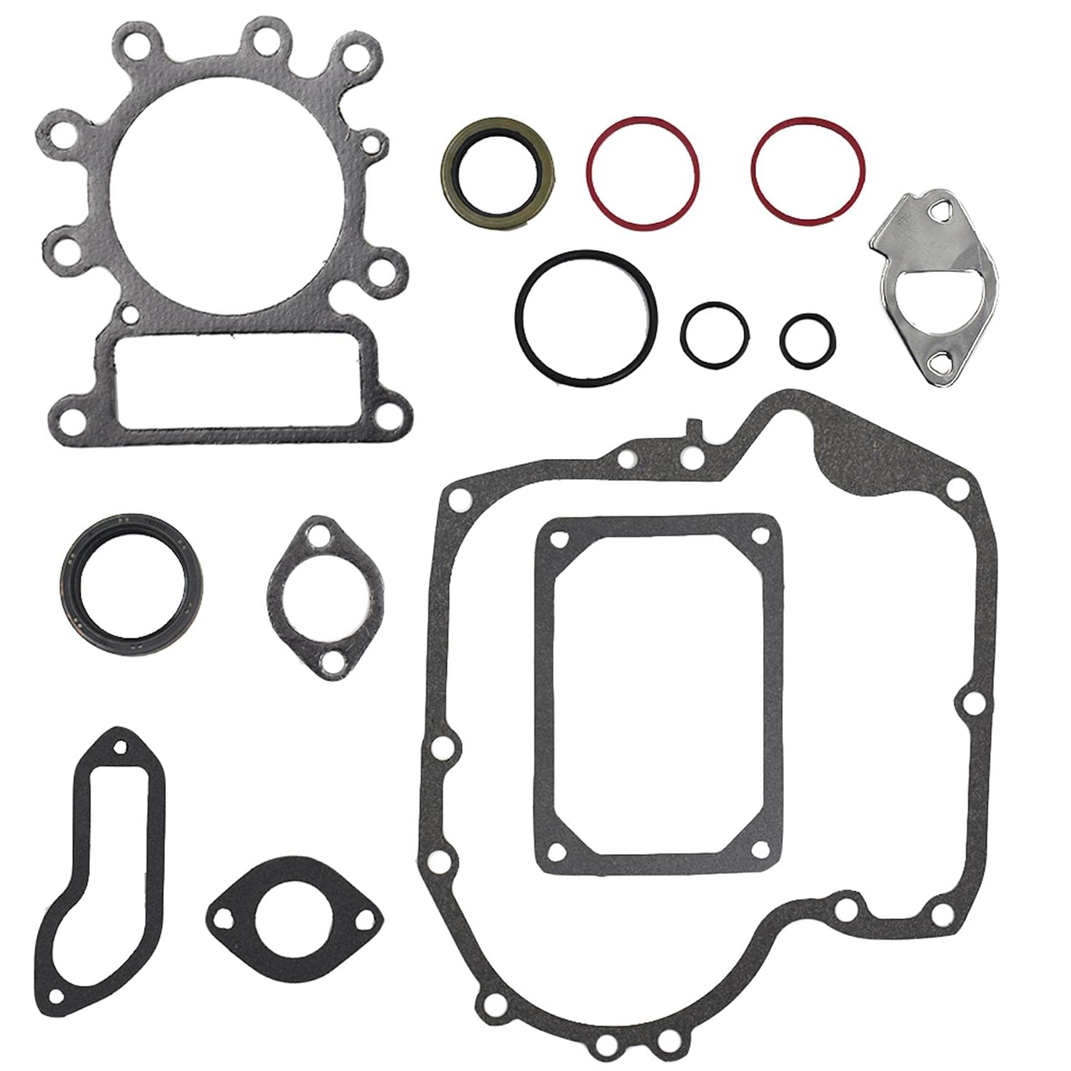 796187 Engine Gasket Kit Replacement for Briggs Stratton 794150 792621 697191 Lawn Mower Gasket Set