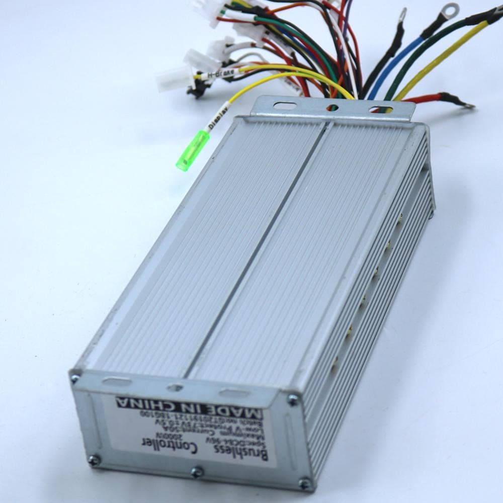 Centralina Monopattino Elettrico Sensore/Sensorless Dual Mode 84-96V 2000W 50A Controller Motore BLDC E-Bike Brushless Velocità Centralina Bici Elettrica