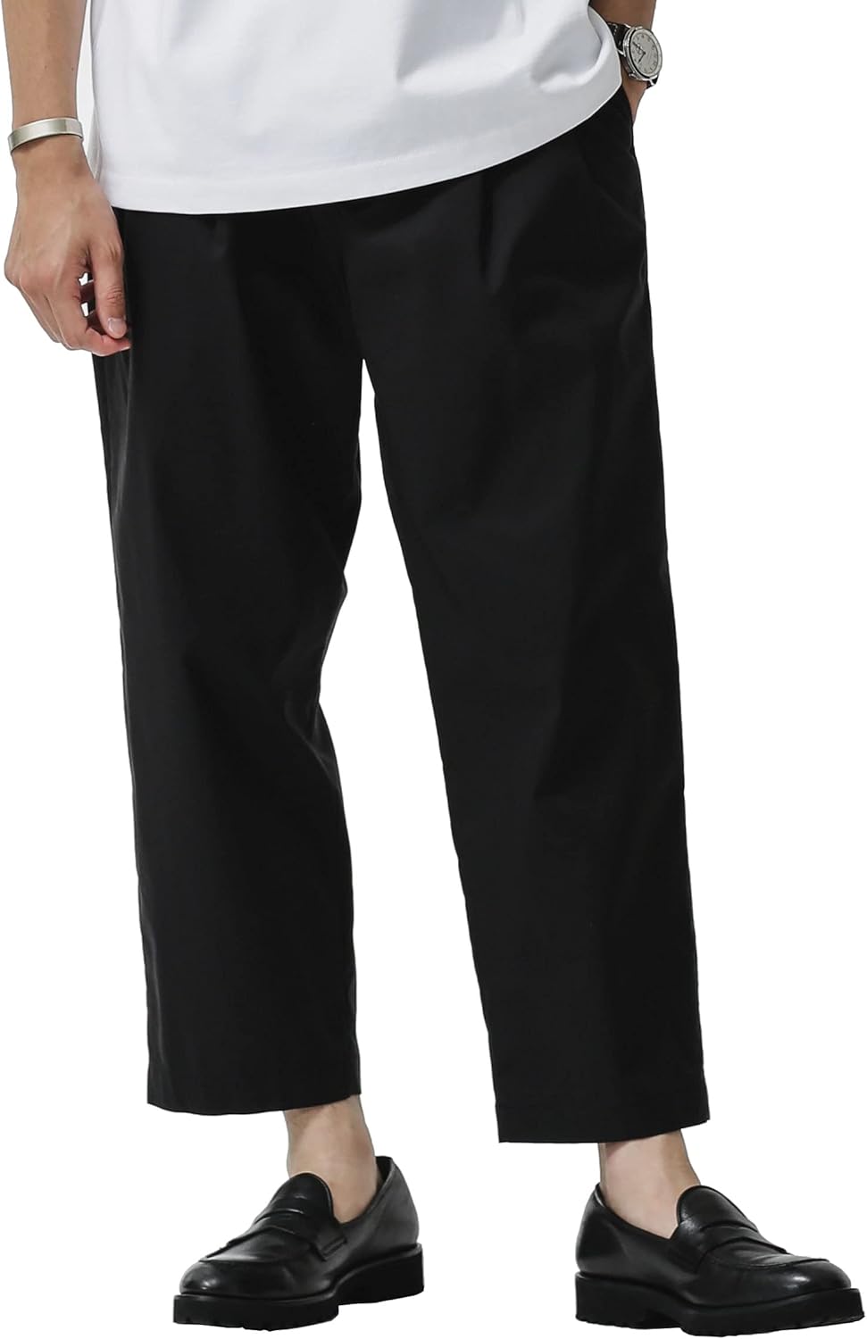 ナノ カタログギフトも ユニバース Nano Universe ｓｏｌｏｔｅｘタイプライターイージー２タックパンツ