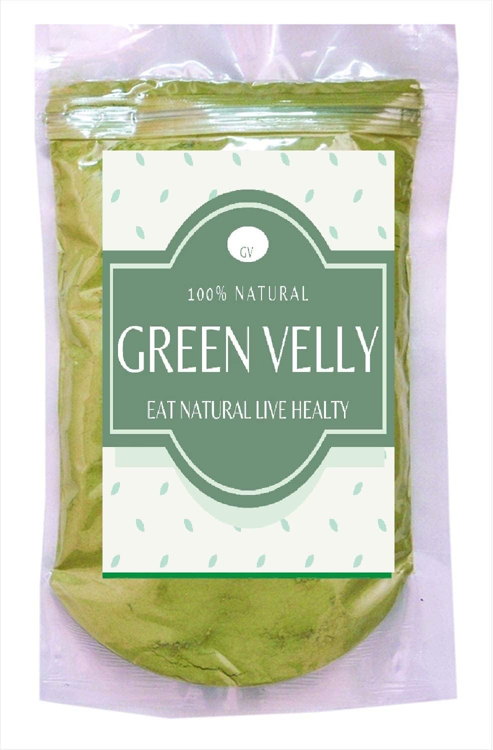 Green Velly 100% Natural Neem Leaves (Azadirachta Indica) Powder For Pimple Free Clear Skin Naturally, Multi, 100 g