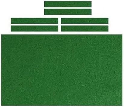 Billiard Pool Tablecloth 7ft/8ft/9ft Billiard Table Set Billiard Cloth, 9 Feet Green