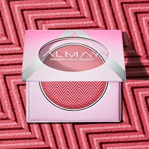 Almay Blush, Face Makeup, High Pigment Powder, Healthy Hue, Hypoallergenic, 400 Wild Berry, 0.32 Oz - Image 3