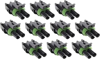 Allstar Performance ALL76290-10 2 Pin Weather Packtower Housing 10pk