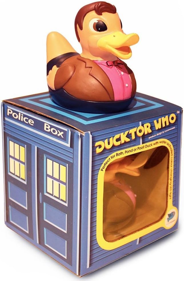 Ducktor Who (Doctor) / Rubber Duck / Light Up Colour Changing LED