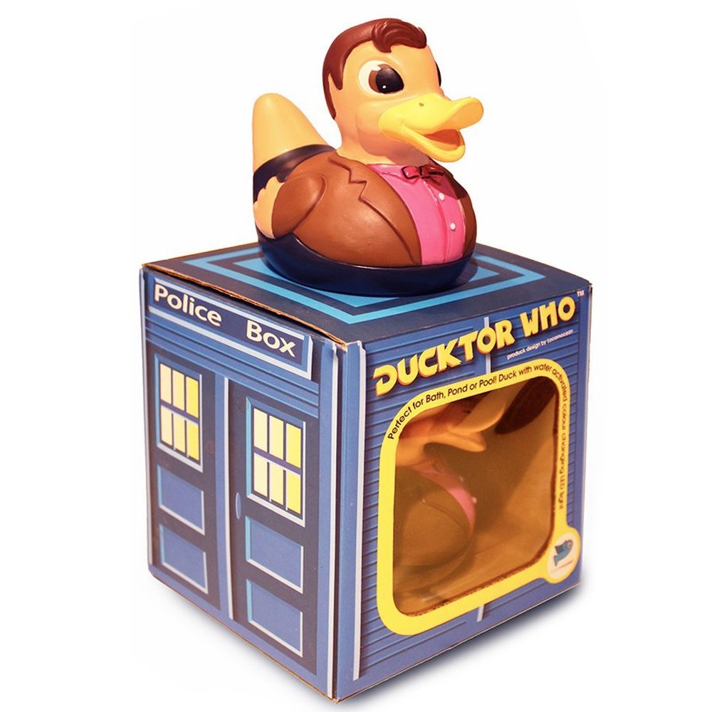 Ducktor Who (Doctor) / Rubber Duck / Light Up Colour Changing LED
