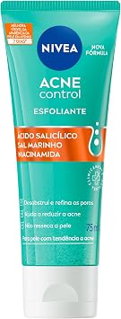 Esfoliante Facial NIVEA Acne Control 75ml - Pele Oleosa