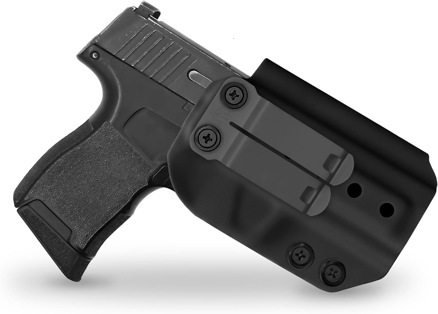 IWB Holster Compatible with Glock 43 (43/43x), Slim Concealed Carry Design, Adjustable Ride Height & Cant, Durable Kydex Construction for Men & Women