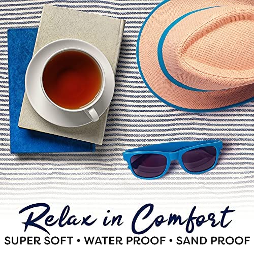 scuddles Extra Large Picnic & Outdoor Blanket Dual Layers for Outdoor Water-Resistant Handy Mat Tote Spring Summer Great for The Beach, Camping on Grass Waterproof Sandproof - Thumbnail 4