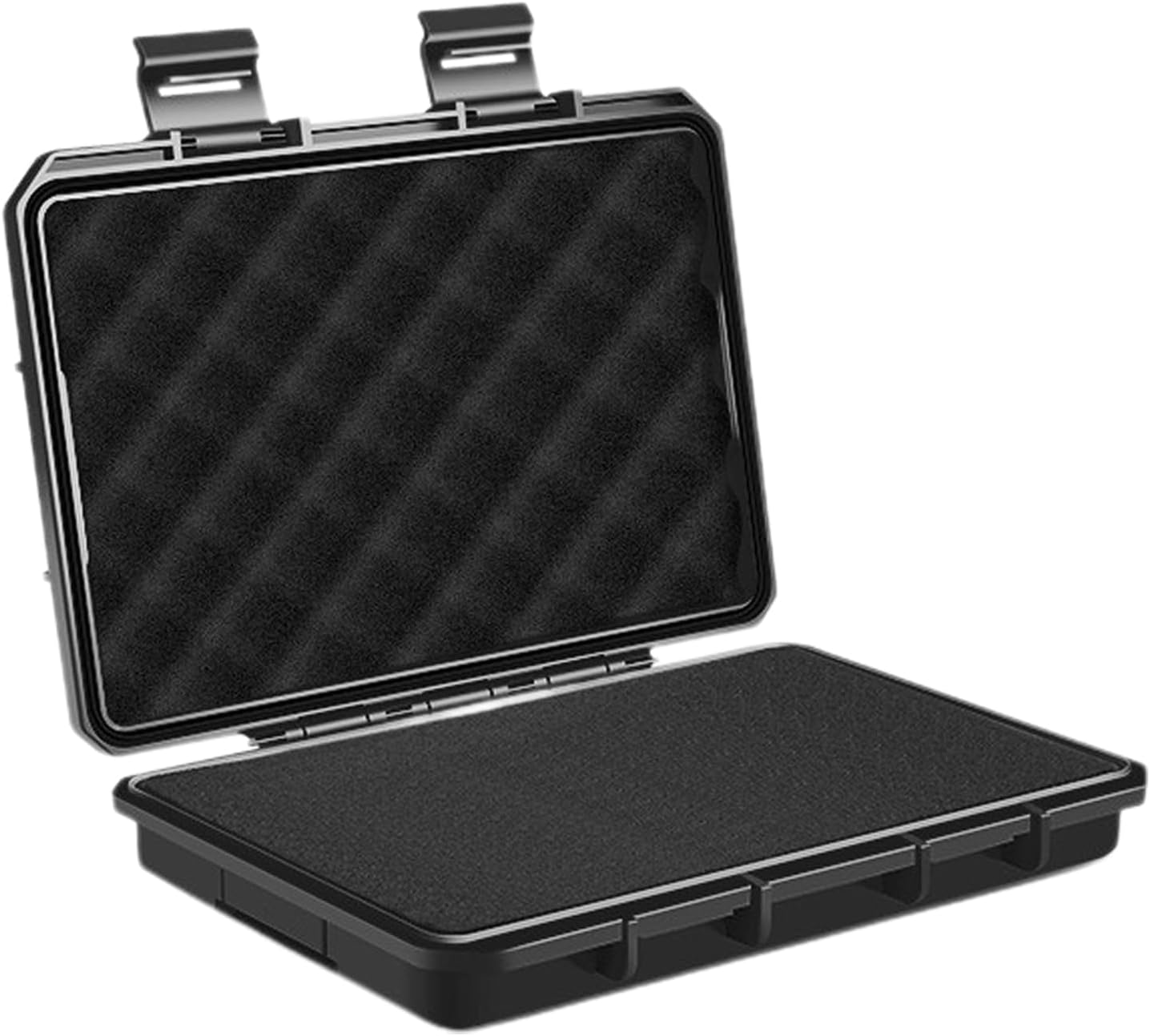 Waterproof Hard Carry Case Bag Tool Kits Storage Box Safety Protector Organizer Hardware Tool Box Impact Resistant Heavy Duty Storage Box Dust Proof Storage Container Portable Outdoor Box Weatherproof