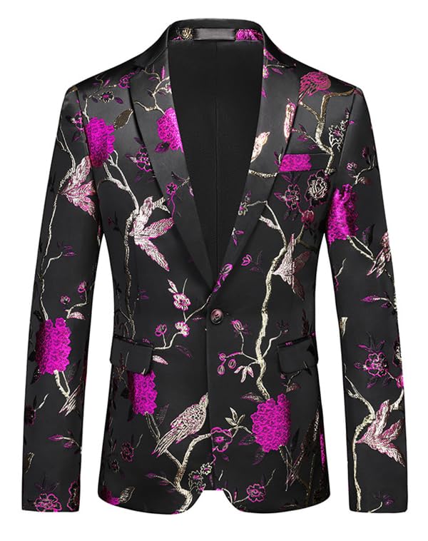 Chaqueta para hombre estilo clásico y ajustado miniatura 1
