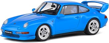 Solido 143 Scale Diecast Porsche 993 RS Clubsport Blue Model S4313801