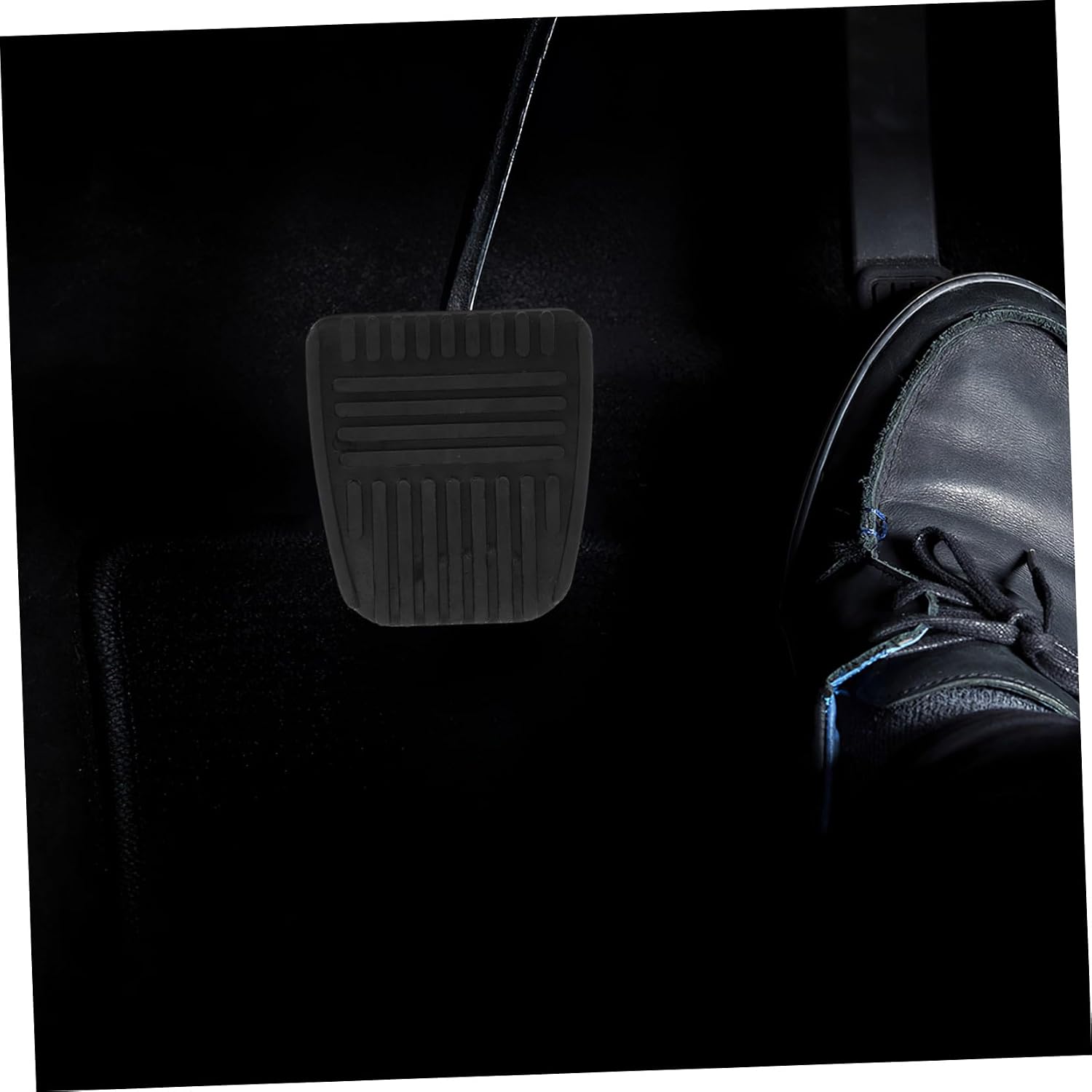 2pcs Rubber Brake and Clutch Pedal Pads Nonslip Protector Cushion Cover for Car Brake and Clutch Pedals Easy Installation and