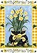 Happy St. Patrick's Day House Flag Pot of Flowers 28