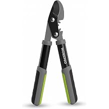 WORKPRO 15-Inch Bypass Loppers, Branch Cutter with Gear System