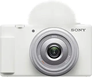 SONY(ソニー) コンパクトデジタルカメラ VLOGCAM Vlog用カメラ ZV-1F ボディ ウィンドスクリーン付属 20mm F2.0 単焦点レンズ ホワイト ZV-1F W
