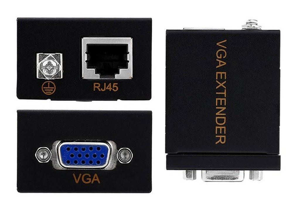 Amazon | lifepower ディスプレイエクステンダー VGA延長アダプタ RJ