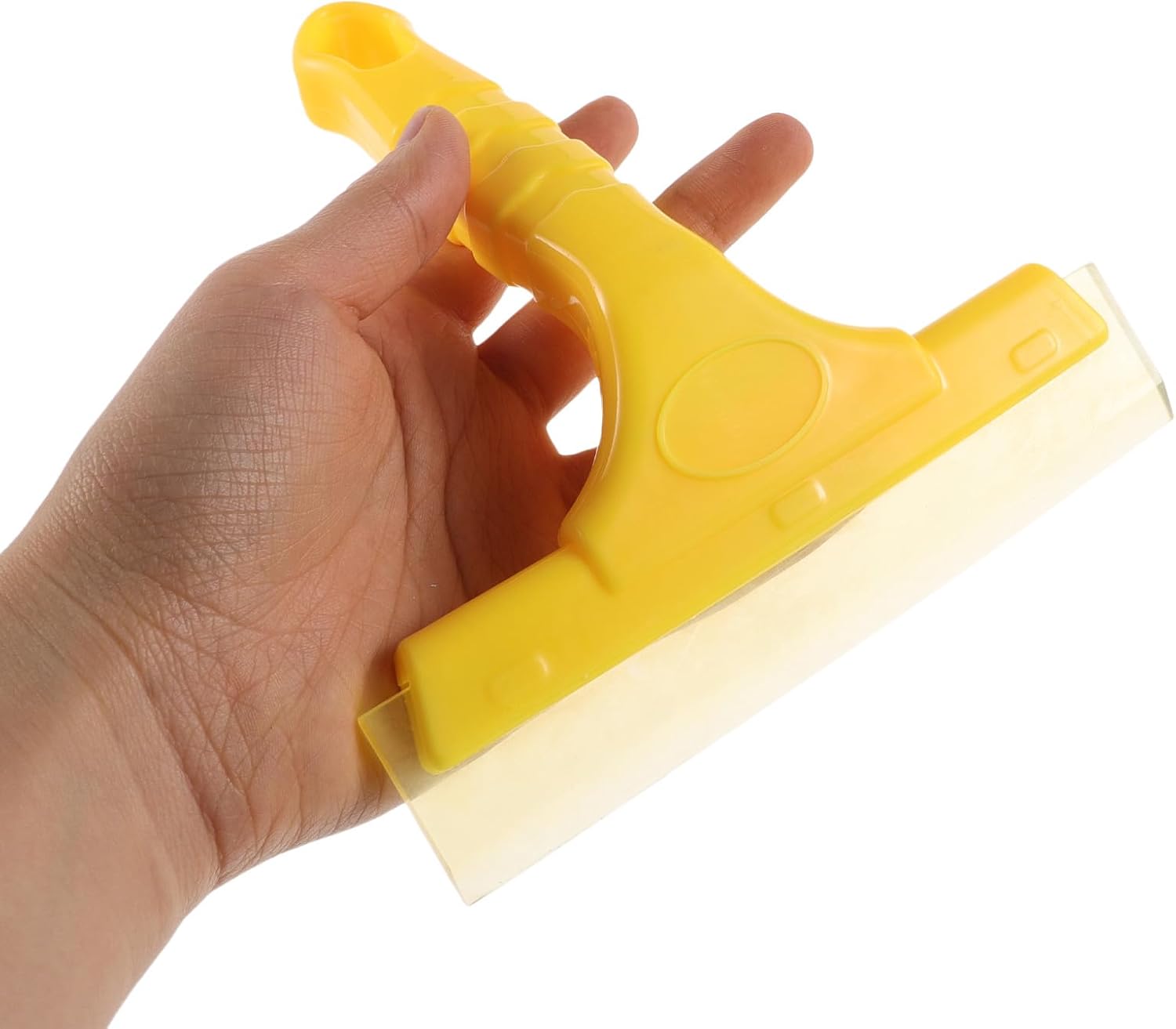 Car Window Squeegee with Non-Slip Handle for Side Window and Windshield Cleaning Snow Remover Tool for Vehicle Exterior Care