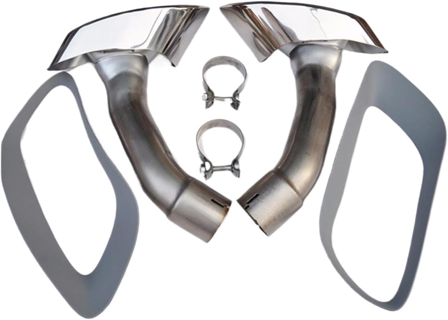 BMW E71 X6 2008-2014 【リアテールスロートパイプチップ】 と互換性がある