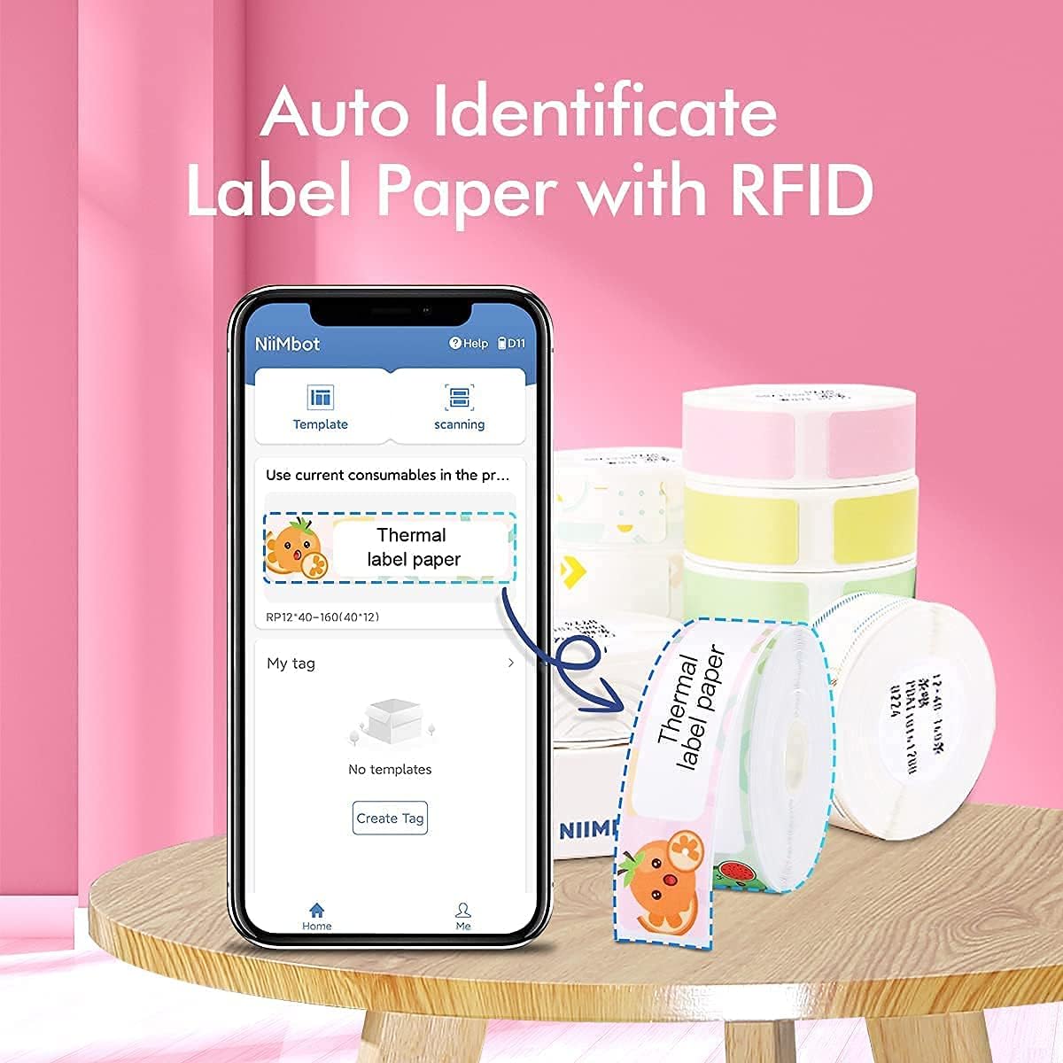 Buy NIIMBOT D11 Label Maker, Wireless 
