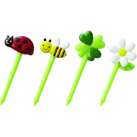 Amazon トルネ ハニー フラワーピック 8本入 4種各2本 カクテルピック オードブルピン オンライン通販