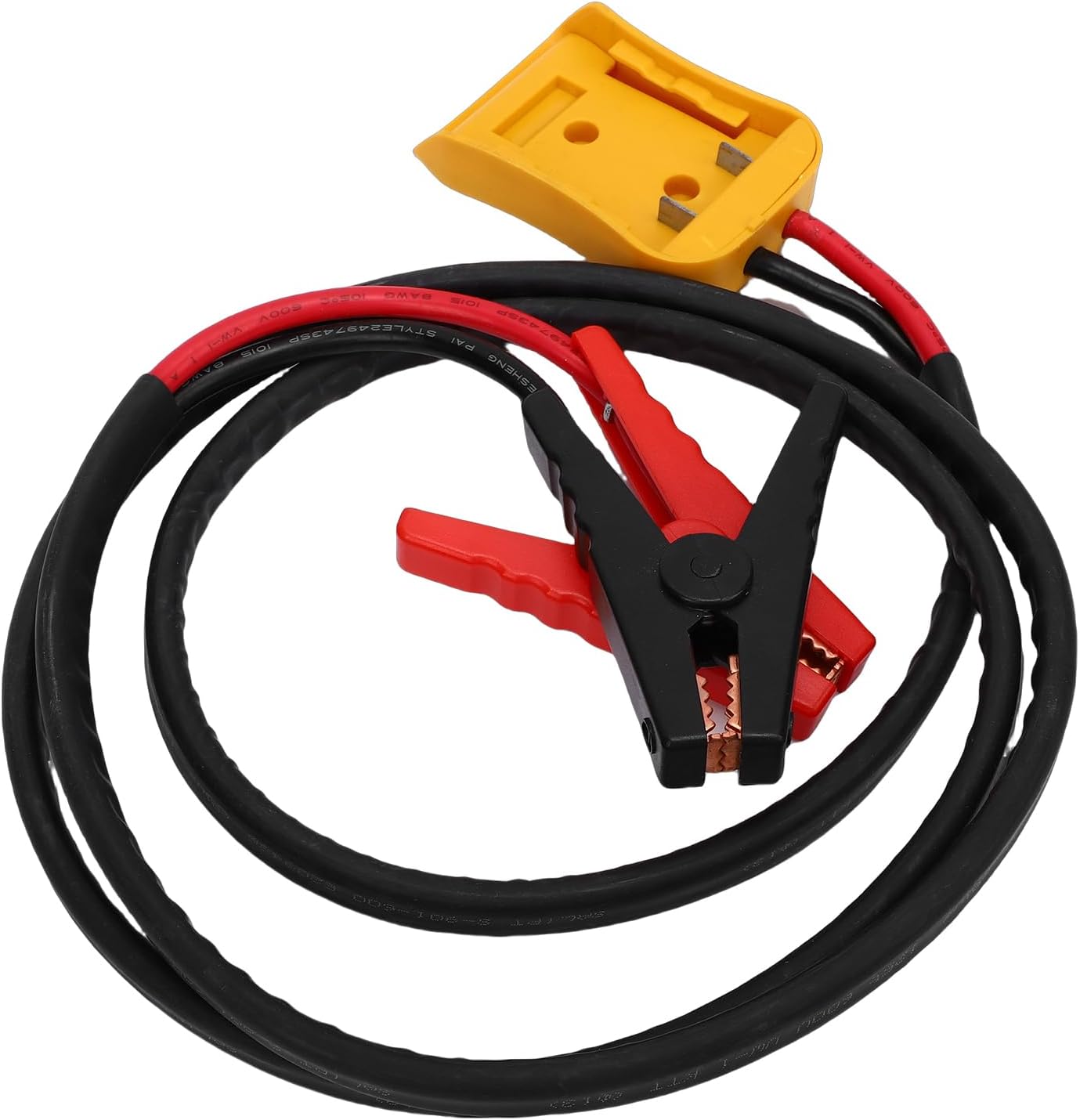 Jumper Cables for Car, 8AWG Silicone Wire Heat Proof for Jump Starting Dead or Weak Batteries, Automotive Booster Cables for SUVs Light Trucks Cars (5.9FT)