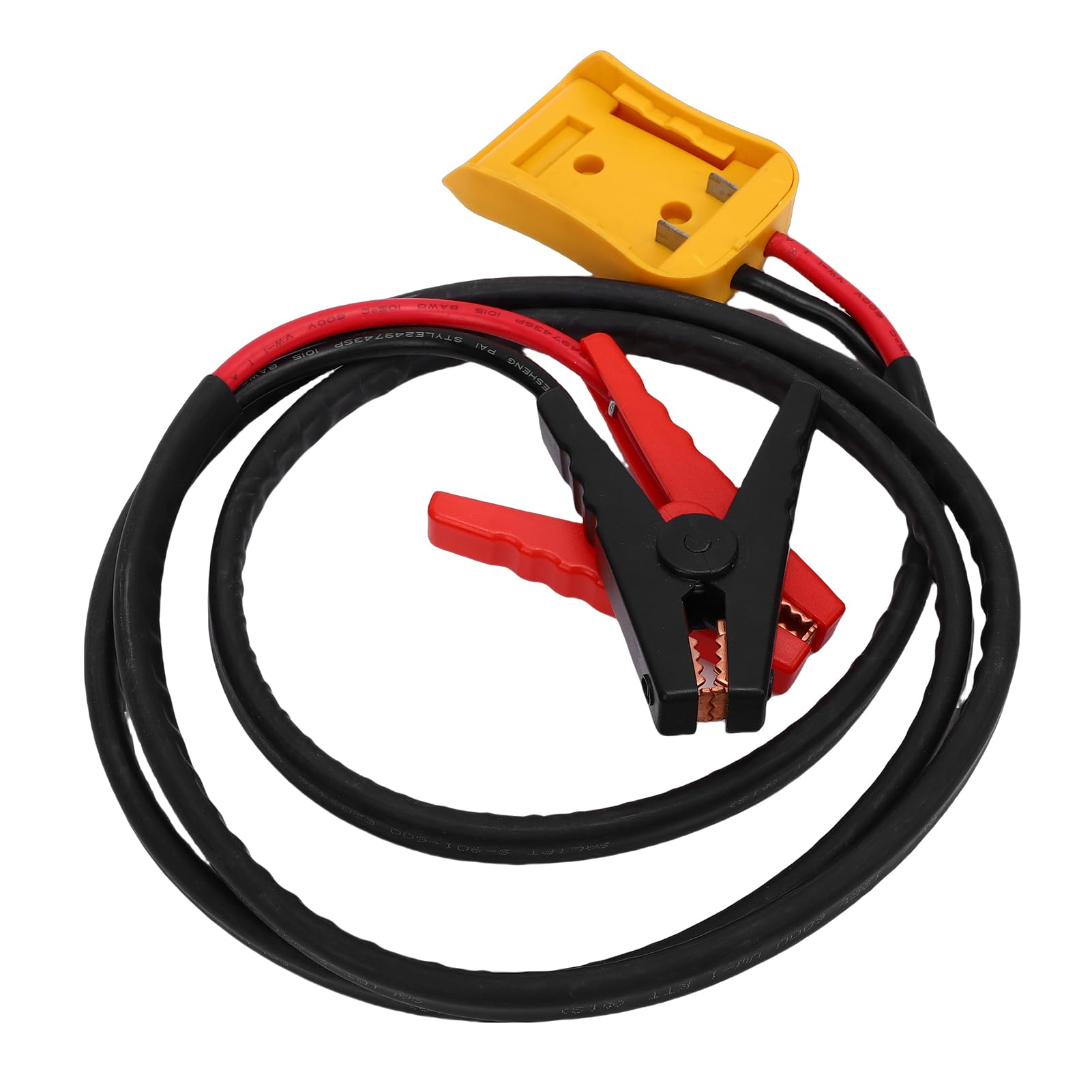 Dilwe Cavo di Avviamento per Batteria per Auto, Cavo di Avviamento Automobilistico in Filo di Silicone 8AWG per di Emergenza, Perfetto per SUV e Camion Leggeri (5,9 piedi)