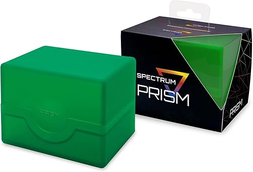 Vista 8 de BCW Spectrum Prism - Funda transparente de cristal, paquete de 2, funda de tarjetas con cierre a presión, se adapta a 100 tarjetas de doble manga