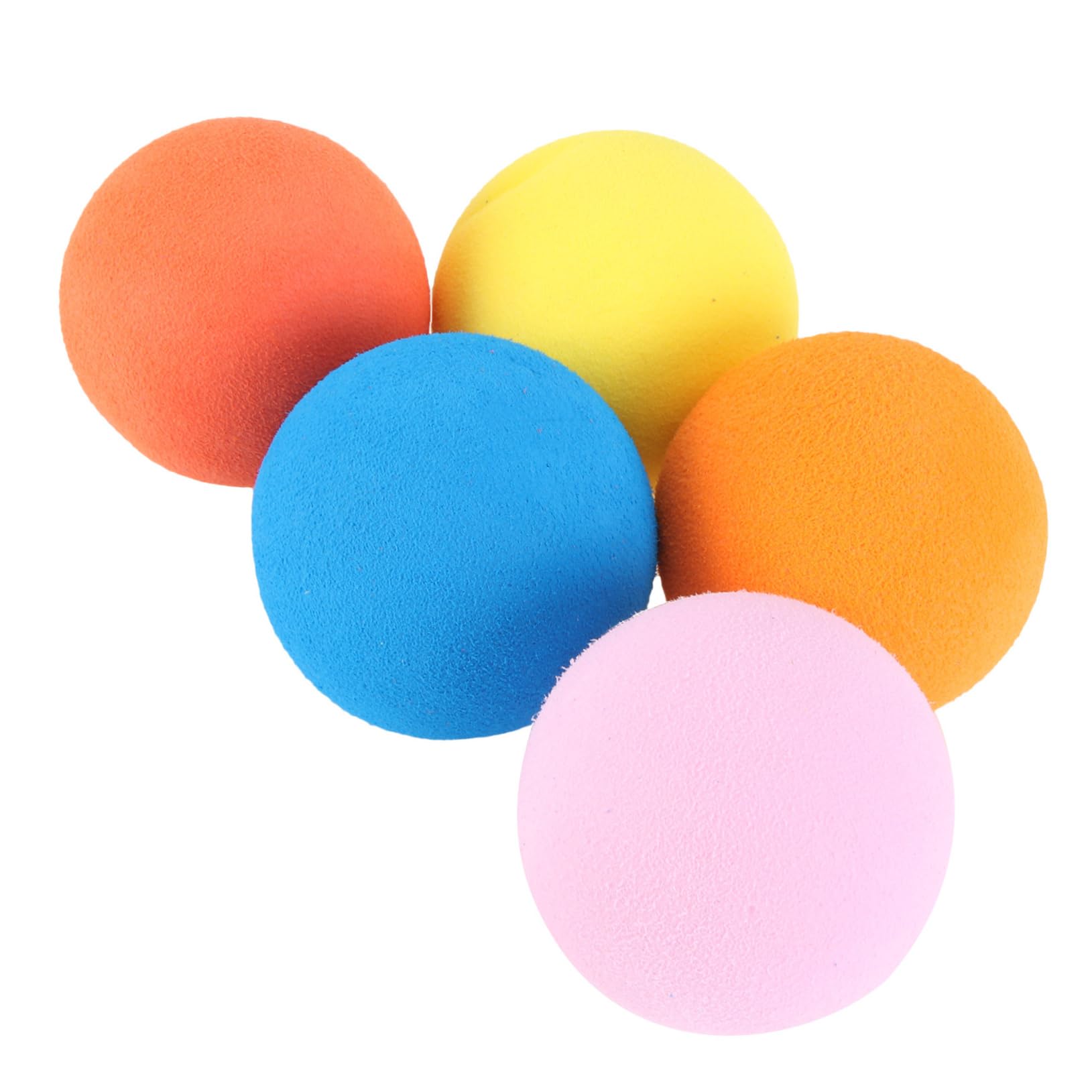 KOMBIUDA 5Pcs Soft Golf Practice Balls Indoor Training Balls for Beginners for Pets Elastic Design for Use Great Golf Accessories