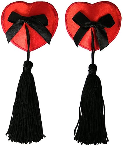 KINGSEVEN Sujetador de silicona reutilizable con pétalos de pecho sexy con borla