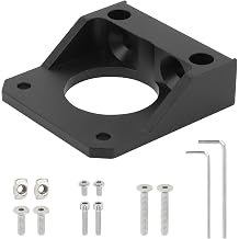 Nema 17 Stepper Motor Bracket, Metal Z Axis Motor Mount Holder Upgrade Fixed Installation Base for 3D Printers