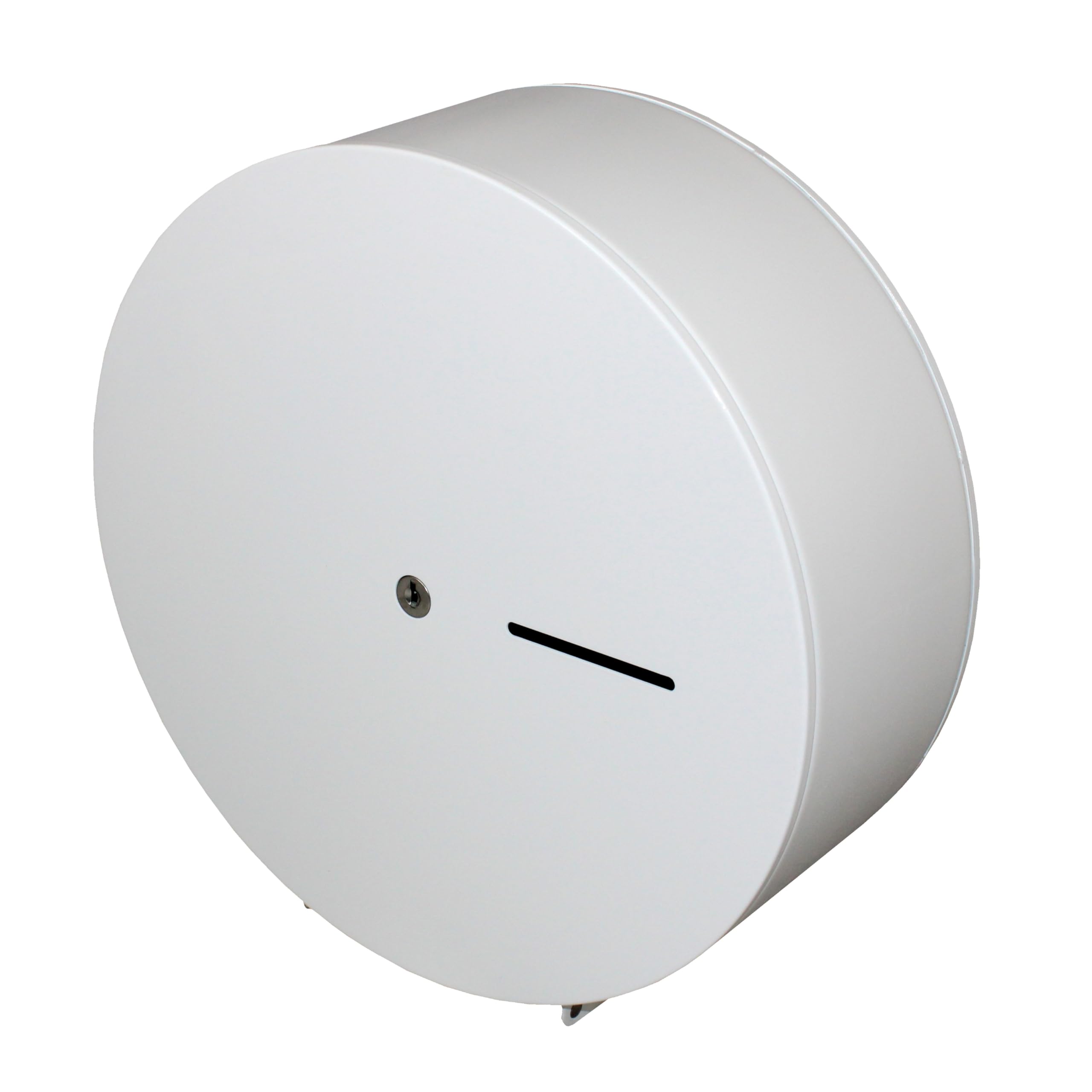 Racon 123 359 MW GR Quattro Toilettenpapierspender, Weiß, 30cm Durchmesser, 320mm Höhe, 320mm Breite, 125mm Länge