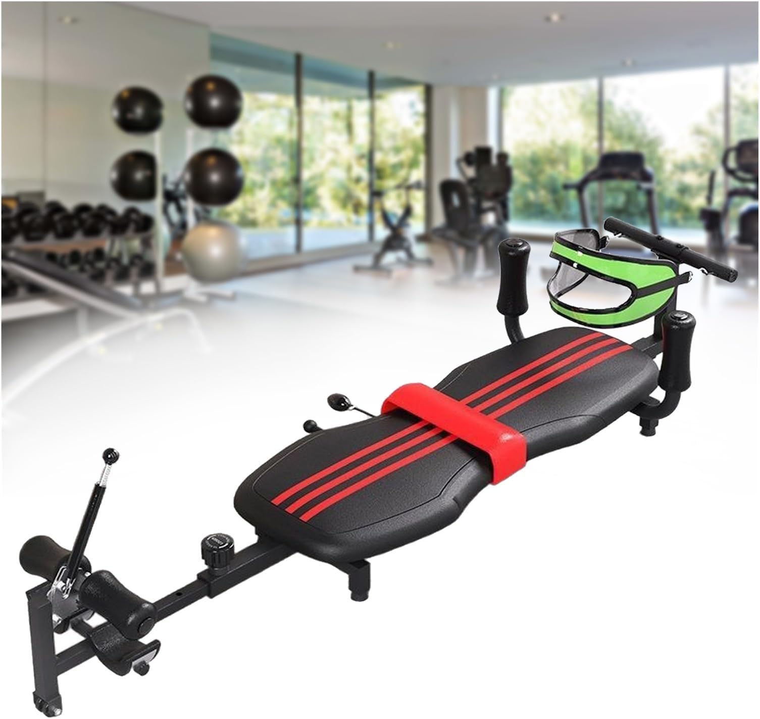 Cervical traction machine for back stretching and massage - Inversion machine for lumbar and spinal traction, body relaxation and stretching