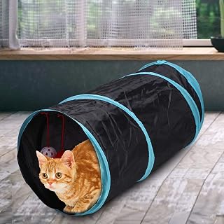 Brinquedo para Gato de Estimação, Brinquedo de Túnel para Gato de Estimação, Brinquedo de Bola de Chocalho para Gato Em Tubo para Brinquedo de Túnel para Gato
