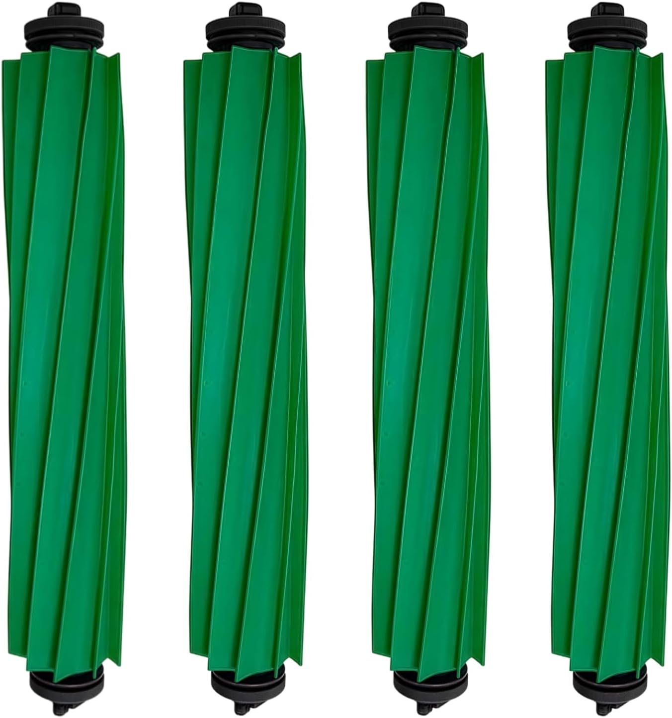 GIB Replacement Parts for iRobot Roomba Plus 505/405 Combo Robot Vacuum Accessories Kits, Multi-Surface Rubber Roller Brushes, 4 Pack