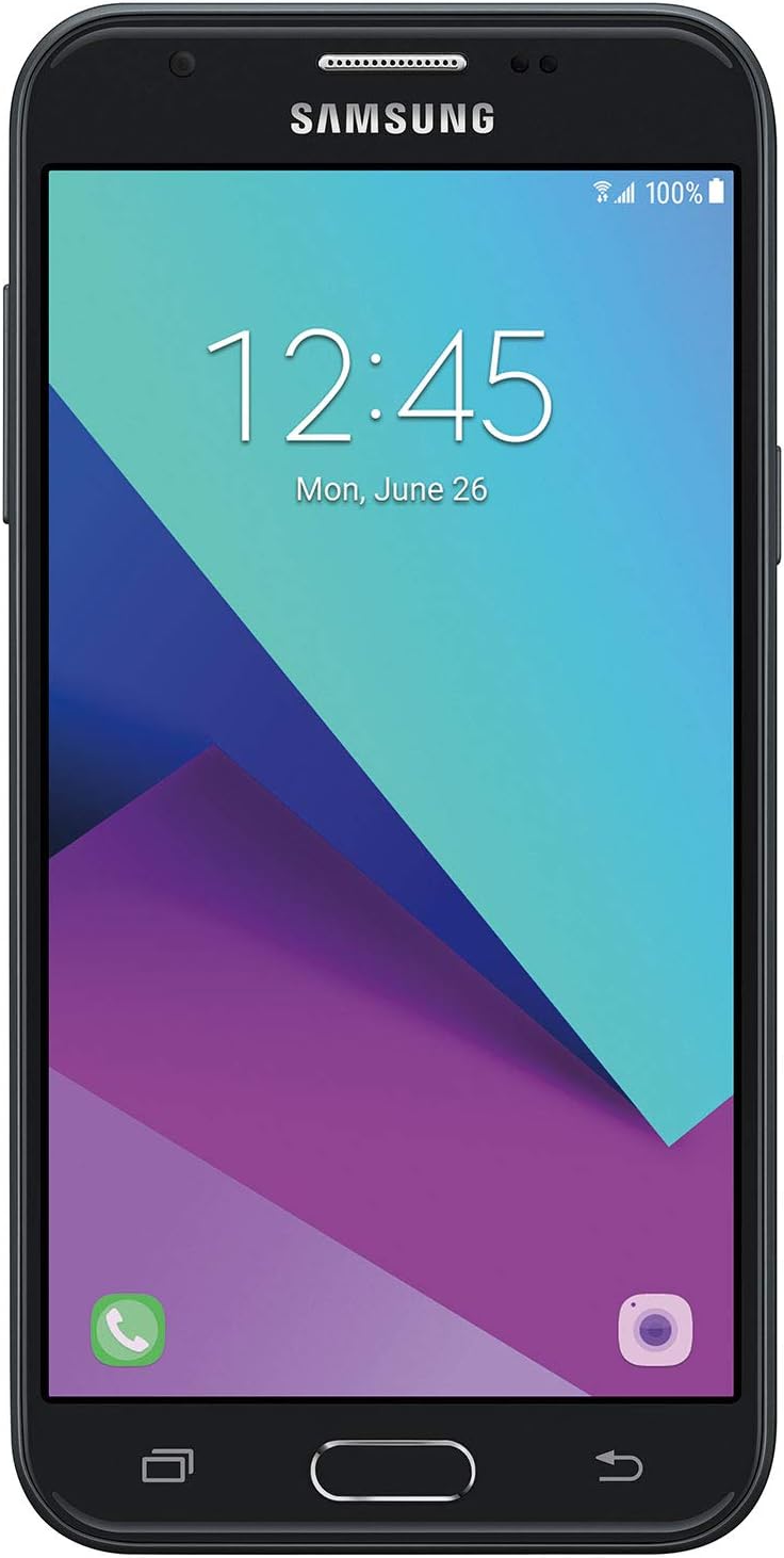 Samsung Galaxy J3 Prime SM-J327T 4G LTE 7.0 Nougat 5" Smartphone (T-Mobile) - Black
