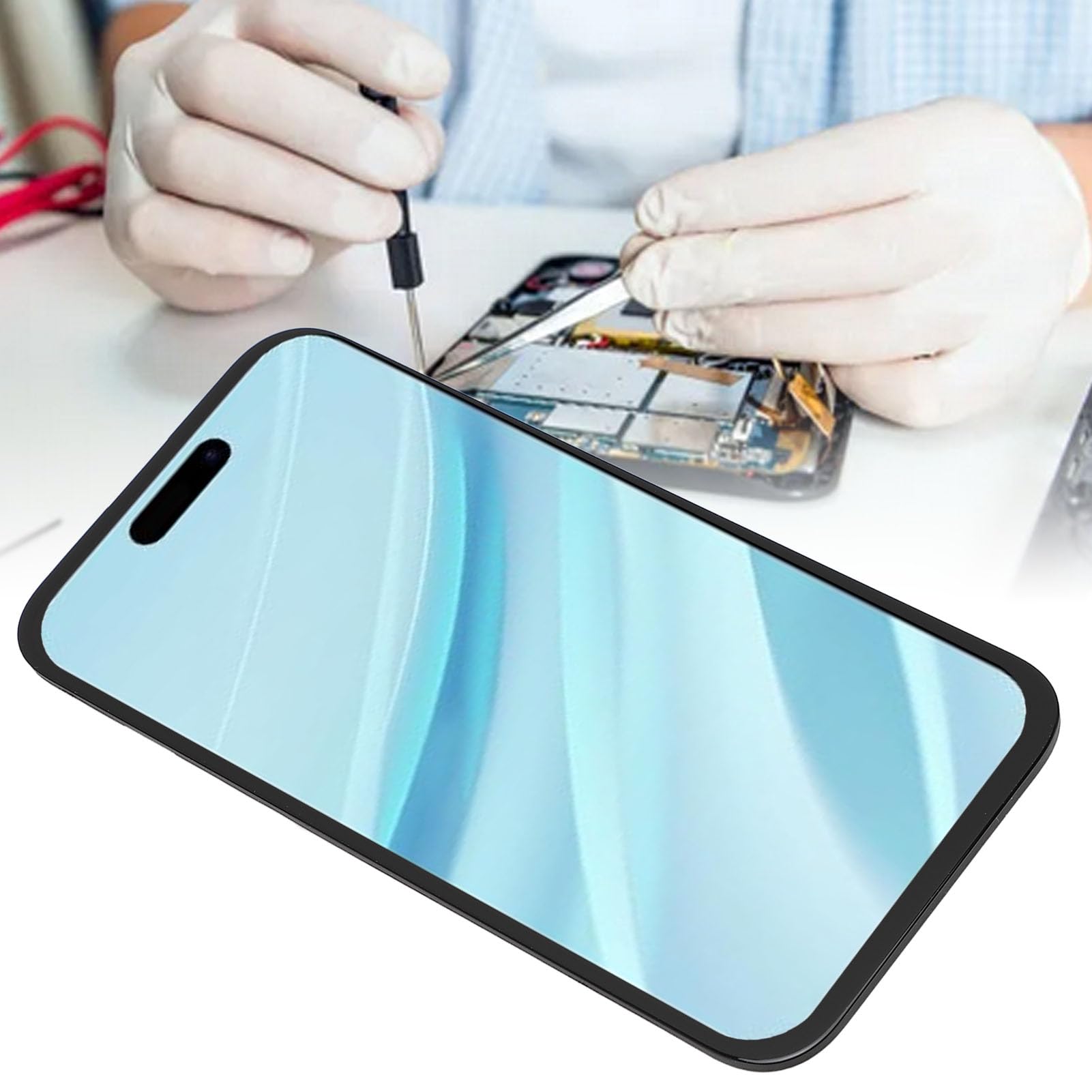SIXRUN 6.1in Incell Ekran Dotykowy Digitizer Assembly, dla IOS 15 A3090