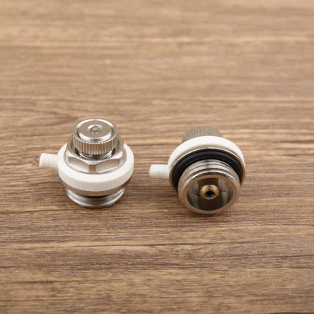 Heizkörper-Entlüftungsventil BSP 1/2″ – Automatische Entlüftung Mit Abschaltkappe, Für 1,27 Cm Gewinde