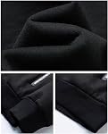 Kolongvangie Vestes en polaire pour hommes Sherpa Ligné Sweatshirt Zip Up Hoodie Warm Coat Brushed Winter Veste