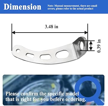 4Pcs 4708 Throttle Return Spring Bracket, Fixed Throttle Return Spring