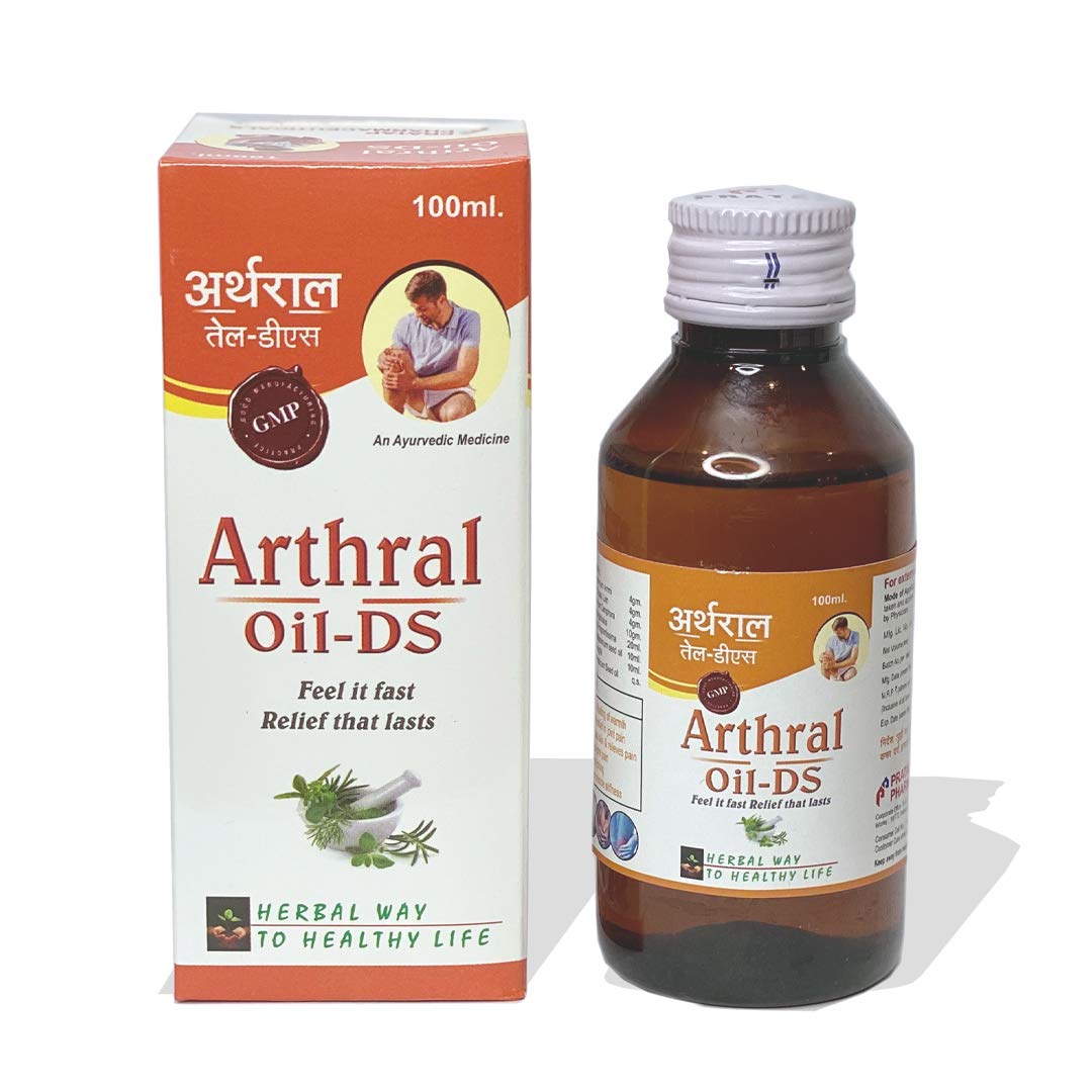 Arthral OilDS Ayurvedic Pain Relief Oil for Back pain, Joint Pain, Neck & Shoulder Pain