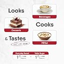 Trunativ Everyday Sweet | Erythritol & Monkfruit Sweetener Powder Loose Sugar Like Sweetener | Zero-Calorie Sugar Substitute | 1:1 Sugar Replacer for Cooking & Baking | Keto & Diabetic Friendly | 150g (Pack of 1) gallery image