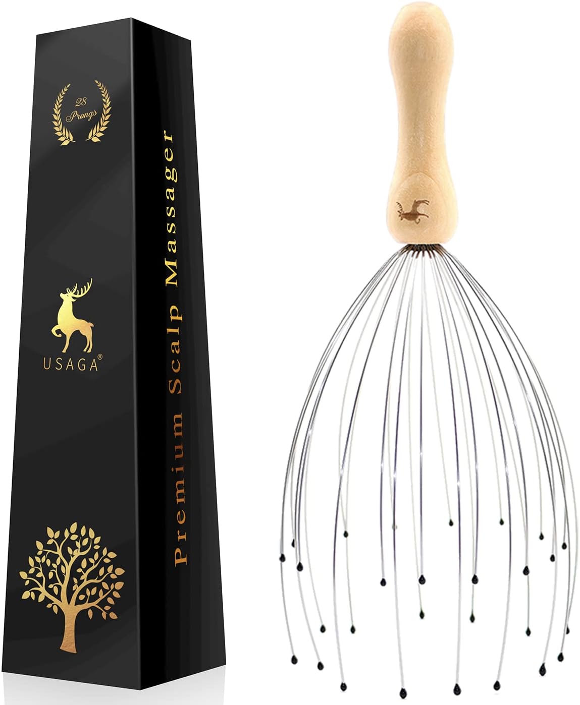 28 fingers head massager