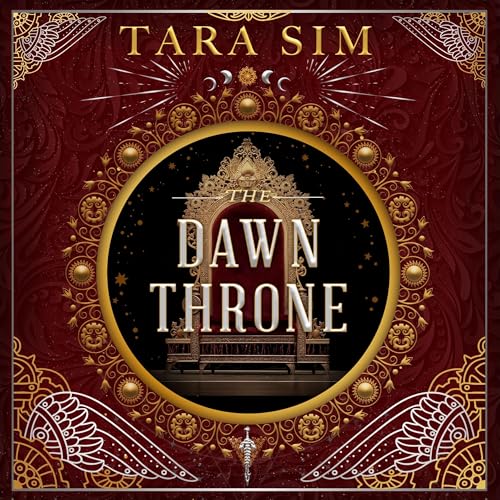 The Dawn Throne Audiolibro Por Tara Sim arte de portada
