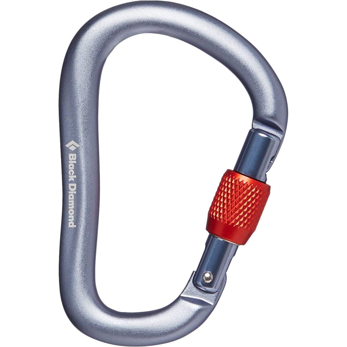 BLACK DIAMOND Rocklock Screwgate Locking Carabiner for Rock Climbing, Mountaineering, Rappelling, Work